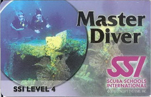 SSI Master Diver scan front